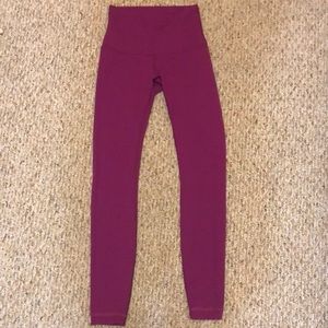 Purple lulu lemon leggings! NWOT
